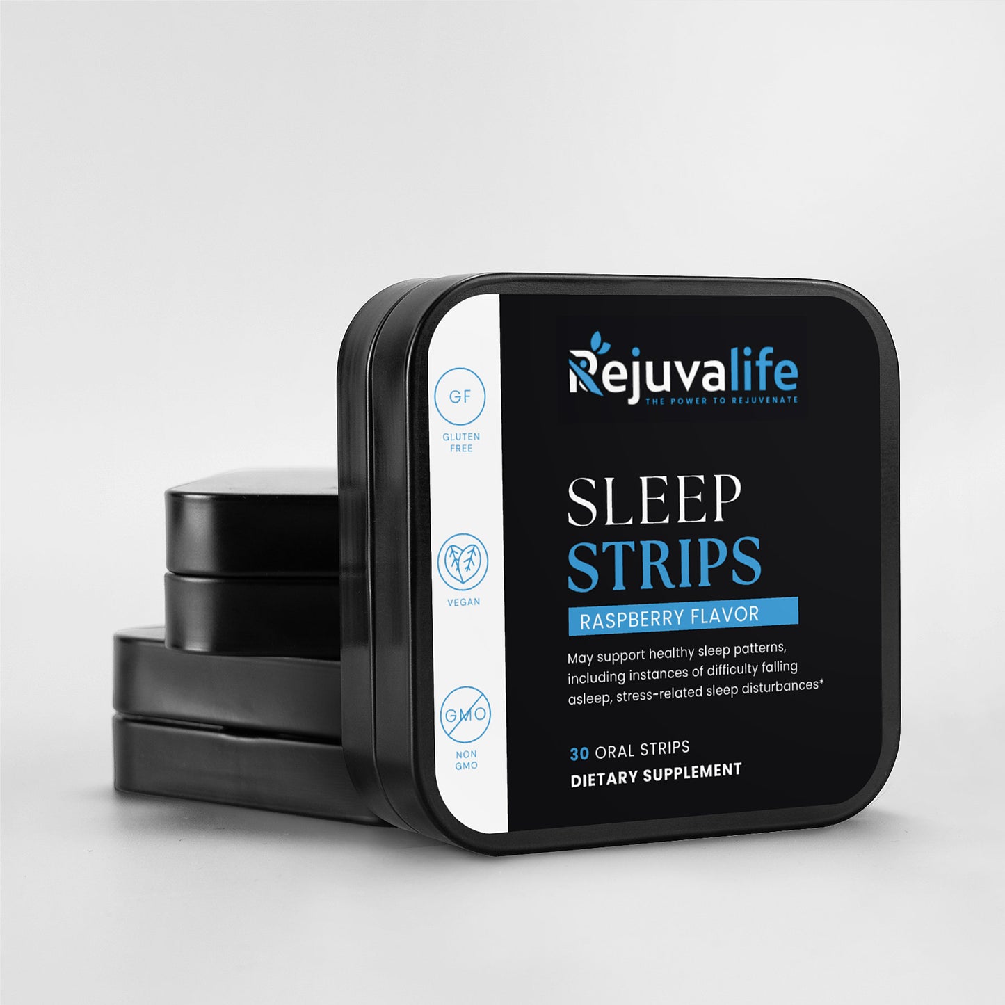 Sleep Oral Strips – Natural, Non-Addictive Sleep Aid for Restful Nights & Energized Mornings