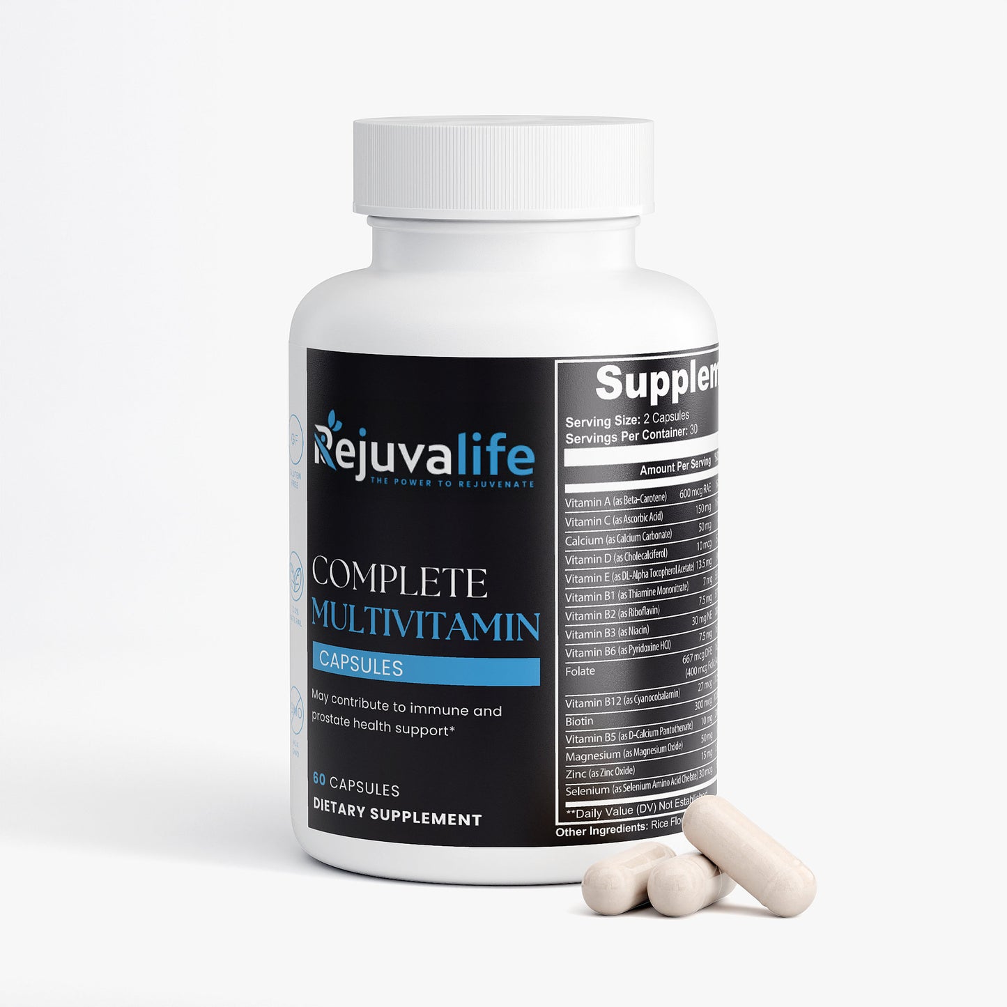 Complete Multivitamin Complex – Antioxidant-Rich Formula with Performance Enhancers and Immune Support