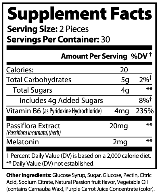 Sleep Well Gummies – Natural Support for Better Sleep, Relaxation, and Cognitive Health