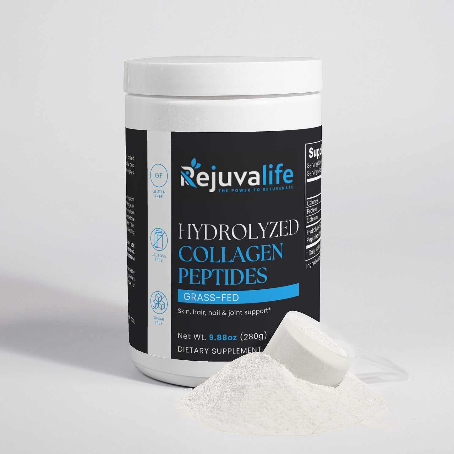Grass-Fed Hydrolyzed Collagen Peptide Powder – Revitalizing Bone, Joint, and Skin Support