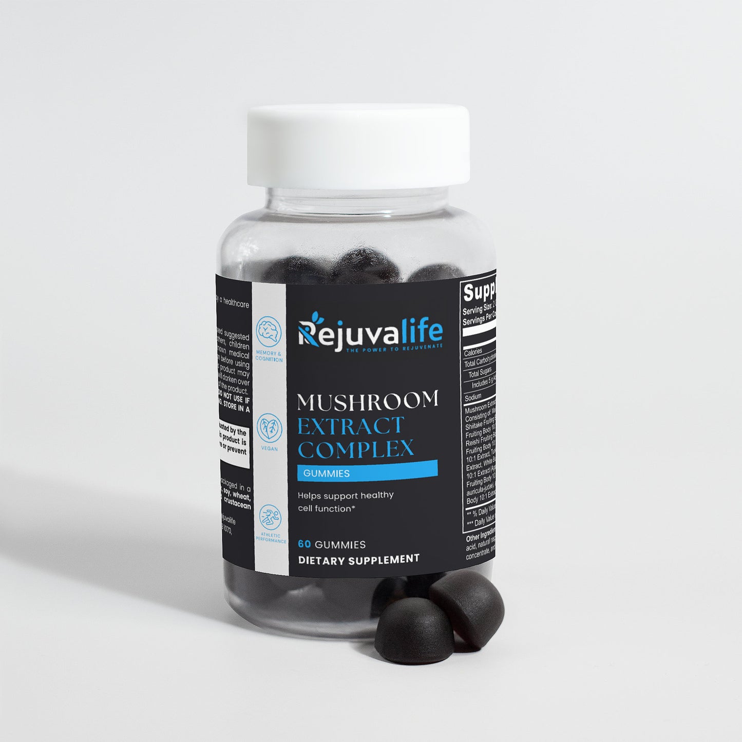 Mushroom Extract Complex Gummies – A Powerful Blend for Cognitive and Athletic Support
