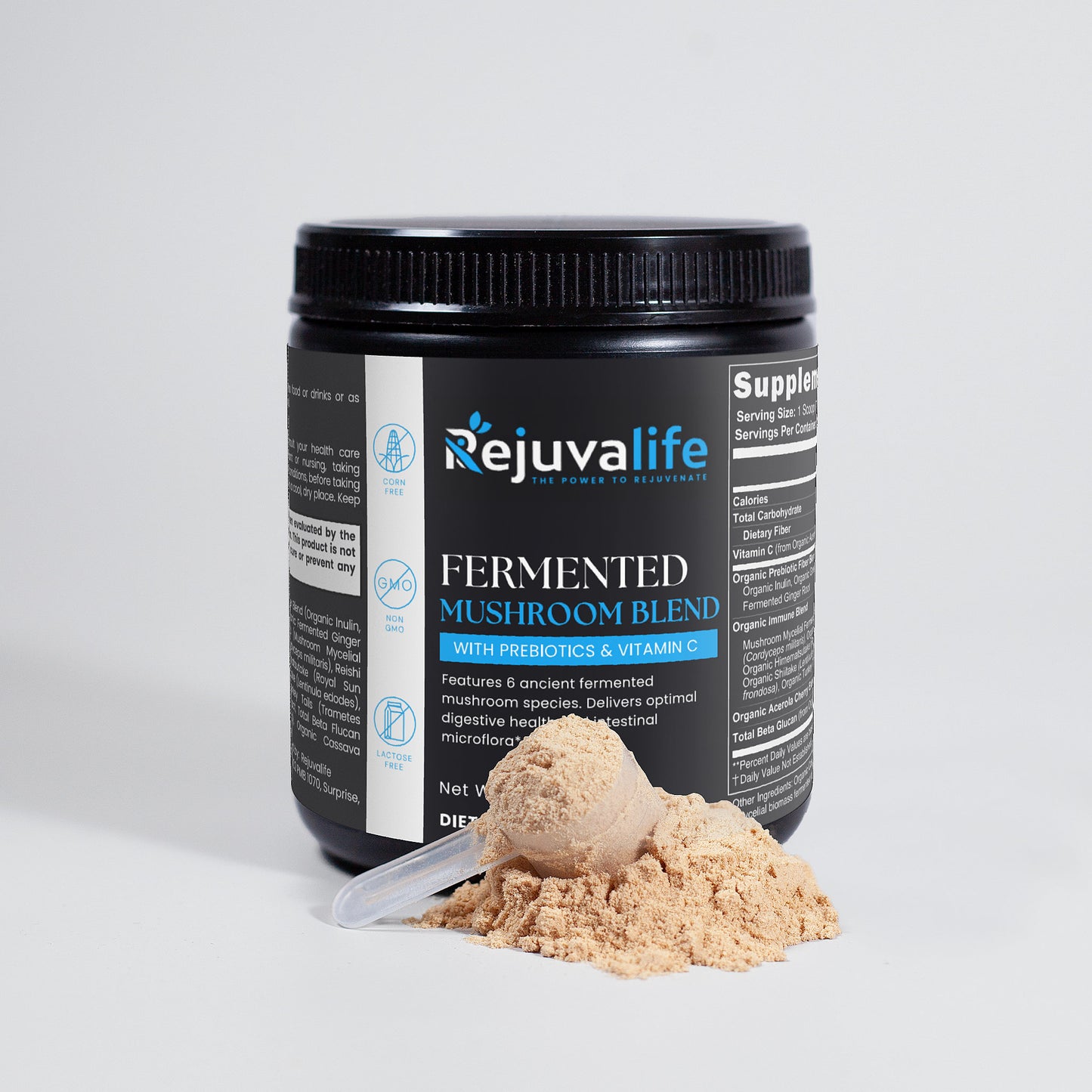 Fermented Mushroom Blend – Immune System & Digestive Health Support