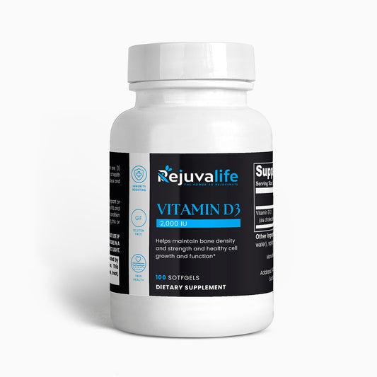 Vitamin D3 2,000 IU – Boost Your Energy and Support Bone Health
