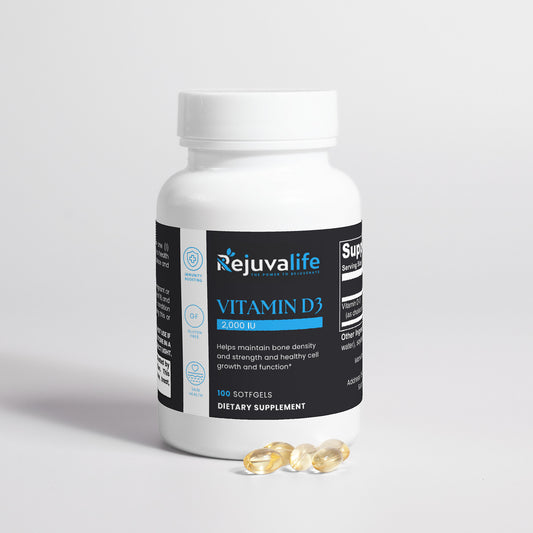 Vitamin D3 2,000 IU – Boost Your Energy and Support Bone Health