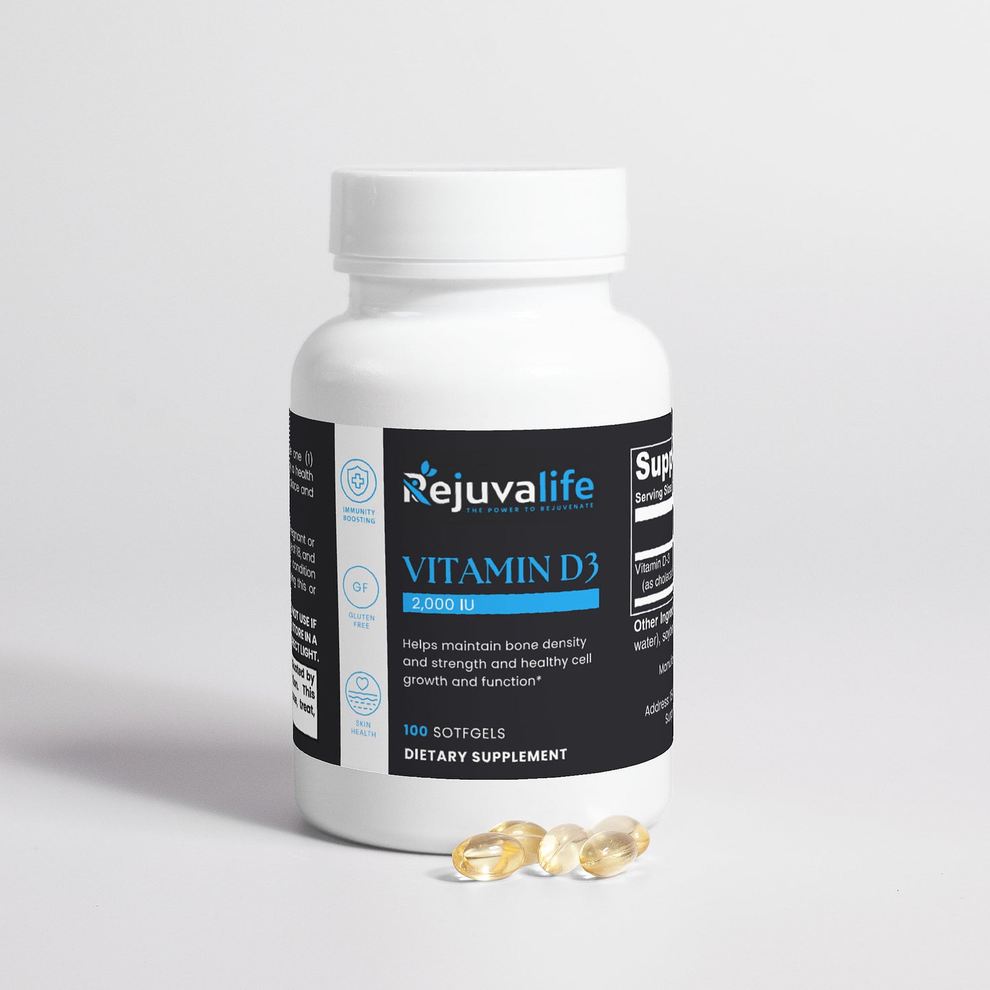 Vitamin D3 2,000 IU – Boost Your Energy and Support Bone Health