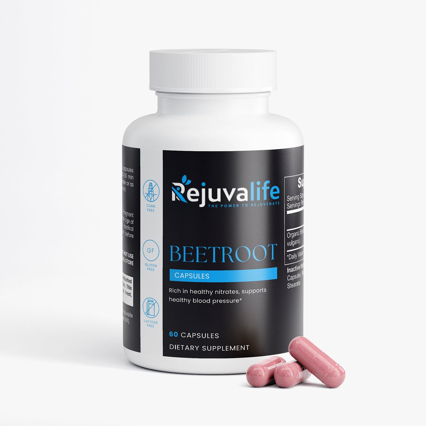 Rejuvalife Organic Beetroot Capsules