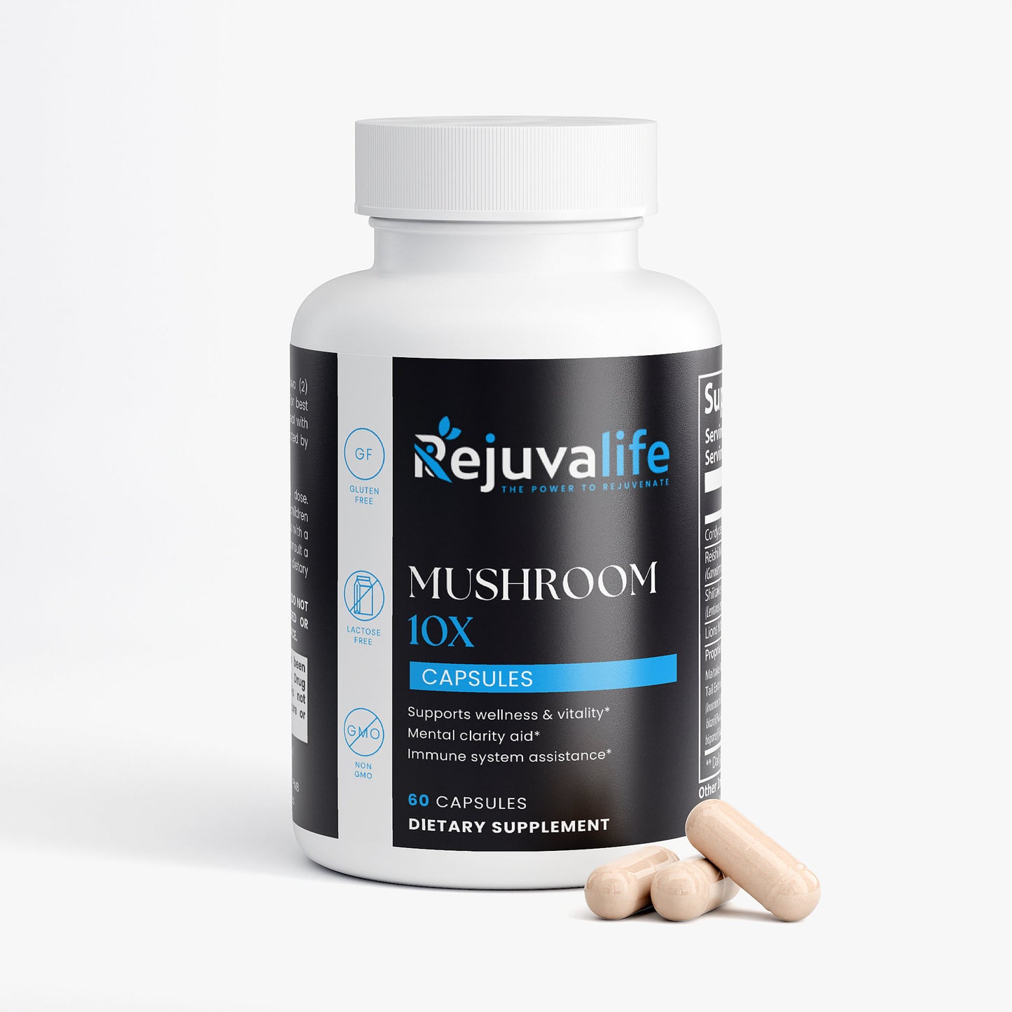 Mushroom Complex 10 X – Powerful Cognitive and Immune Support