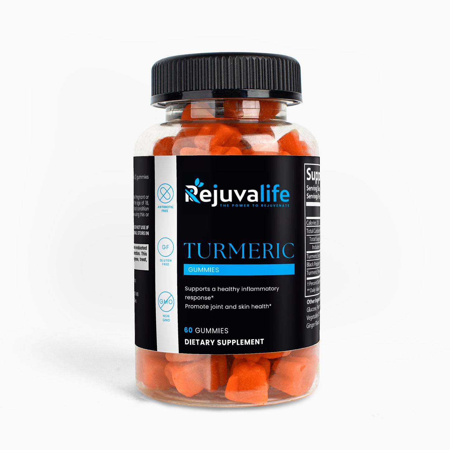 Turmeric Gummies – Powerful Antioxidant Support for Joints, Skin, and Overall Well-being
