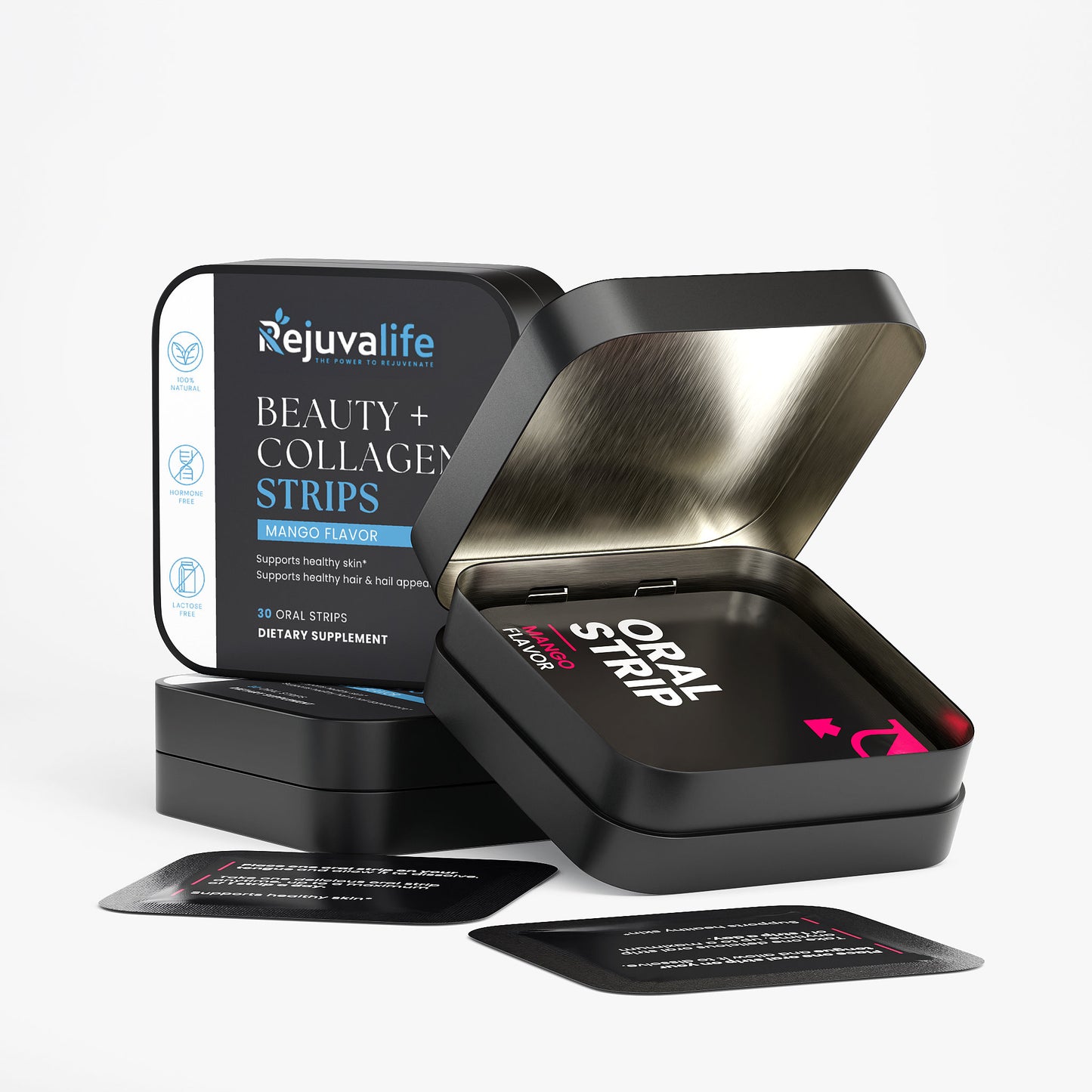 Beauty + Collagen Strips - Promote the Normal Health and Appearance of Skin, Hair, and Nails