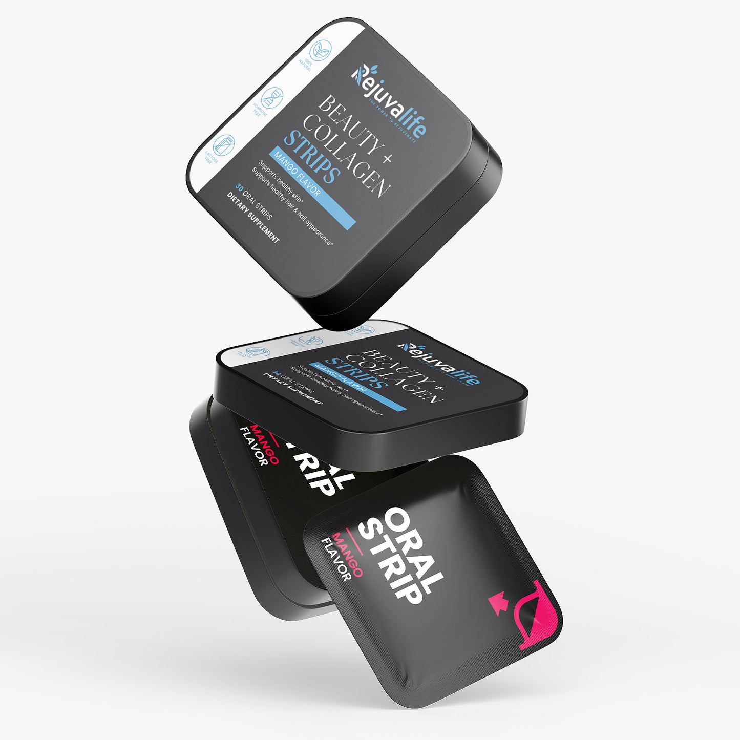 Beauty + Collagen Strips - Promote the Normal Health and Appearance of Skin, Hair, and Nails