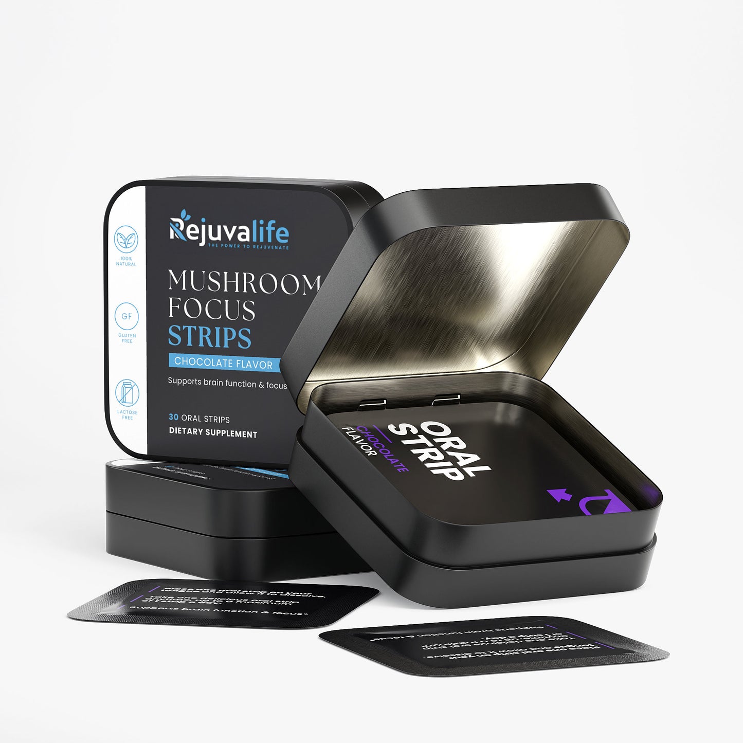 Mushroom Focus Strips - Support Your Mental Clarity and Overall Wellness