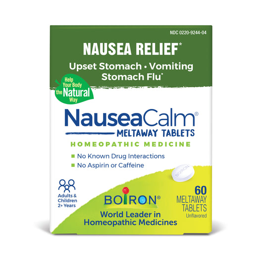 Boiron NauseaCalm homeopathic tablets