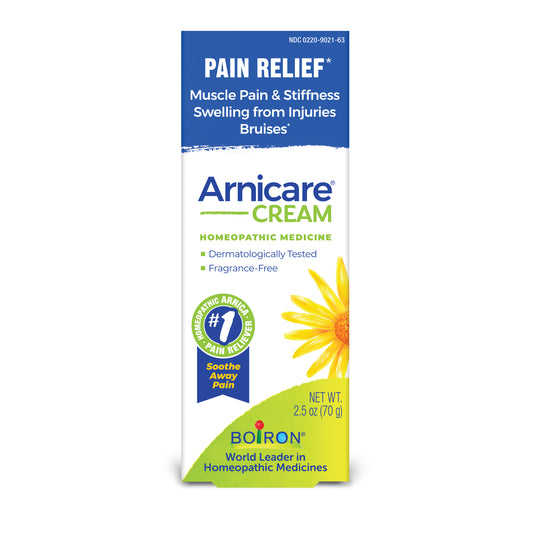 Boiron Arnicare Pain Relief Cream 2.5 oz box