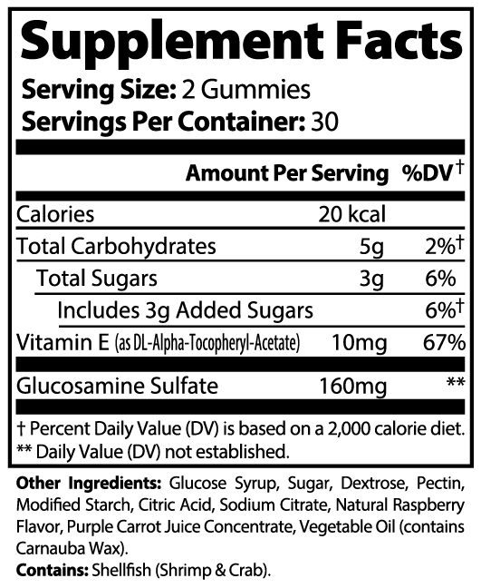 Joint Support Gummies – Delicious Support for Joint Health and Athletic Performance