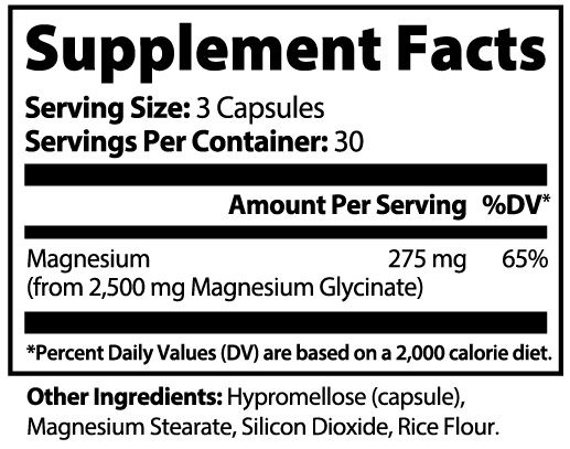 Magnesium Glycinate – A Readily Absorbable Magnesium Supplement for Relaxation and Sleep