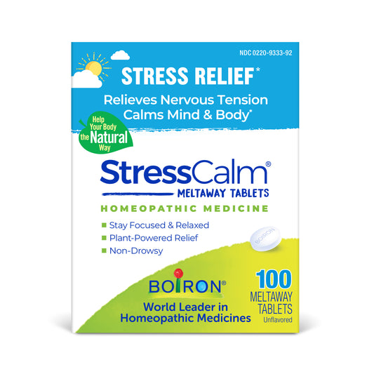 Boiron StressCalm homeopathic tablets