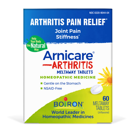 Boiron Arnicare Arthritis Meltaway Tablets 60 count box