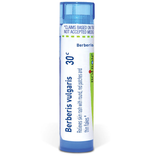 Boiron Berberis vulgaris 30C homeopathic pellets tube