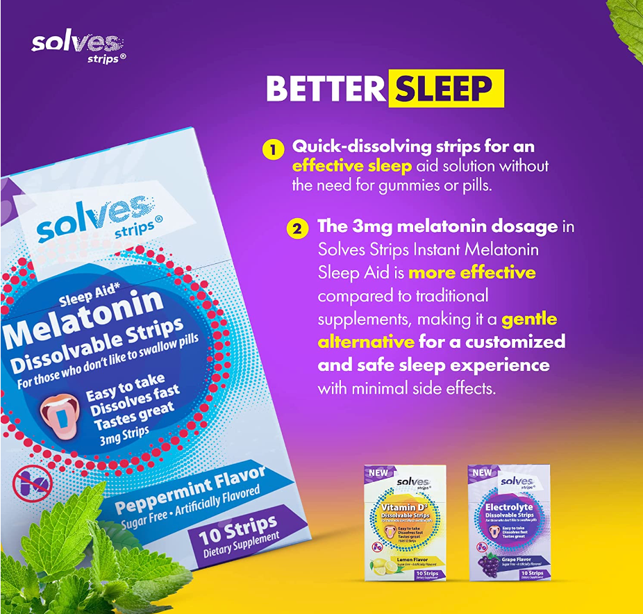 Premium Melatonin Strips