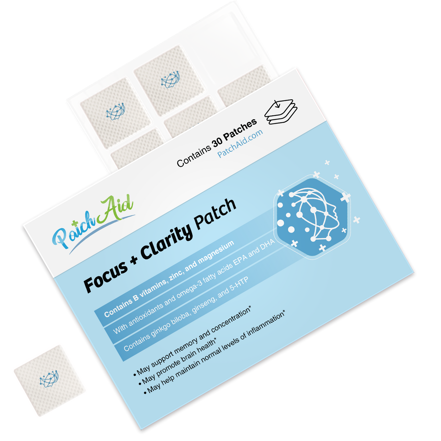 Focus and Clarity Vitamin Patch