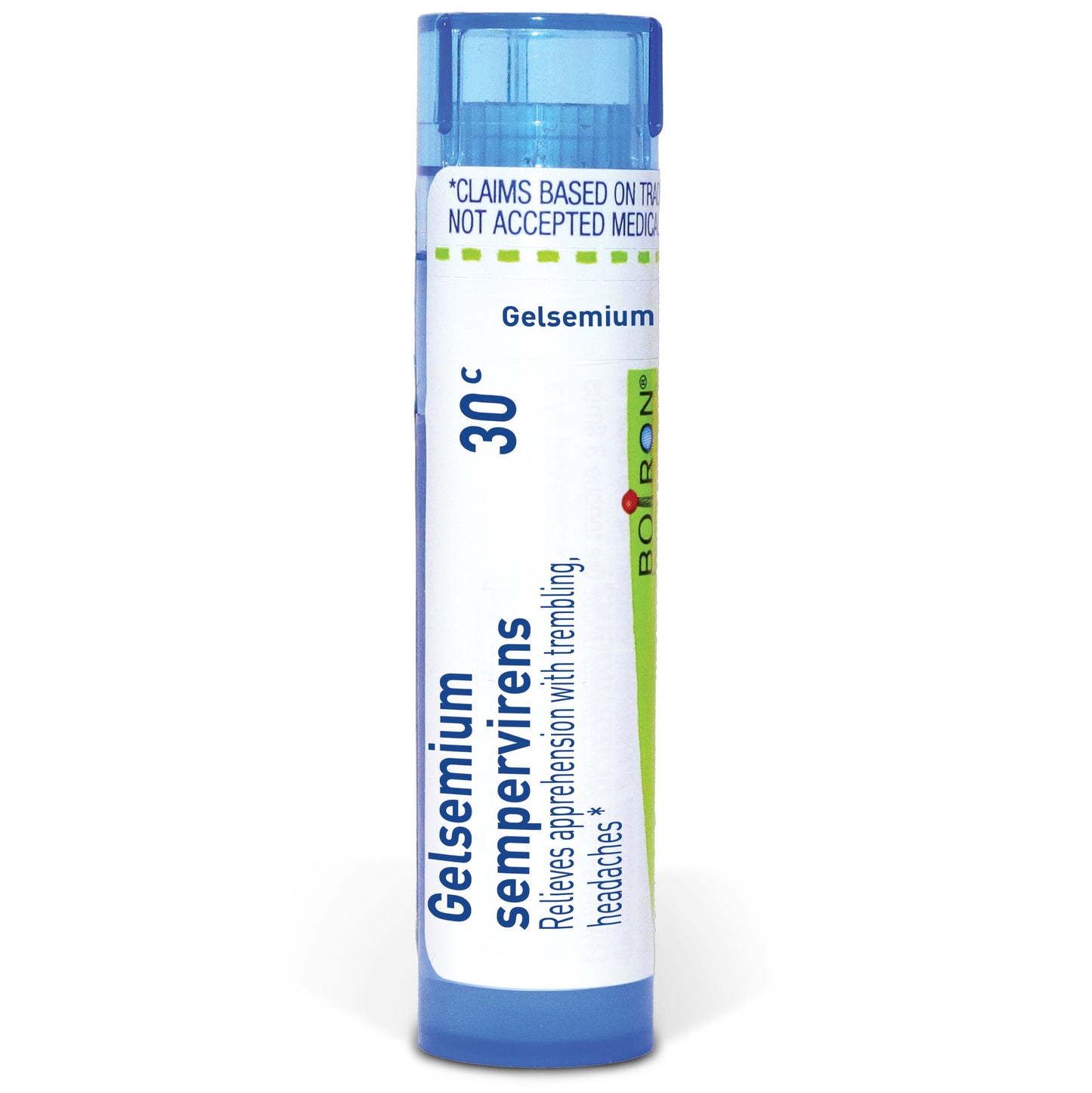 Boiron Gelsemium sempervirens 30C homeopathic pellets tube