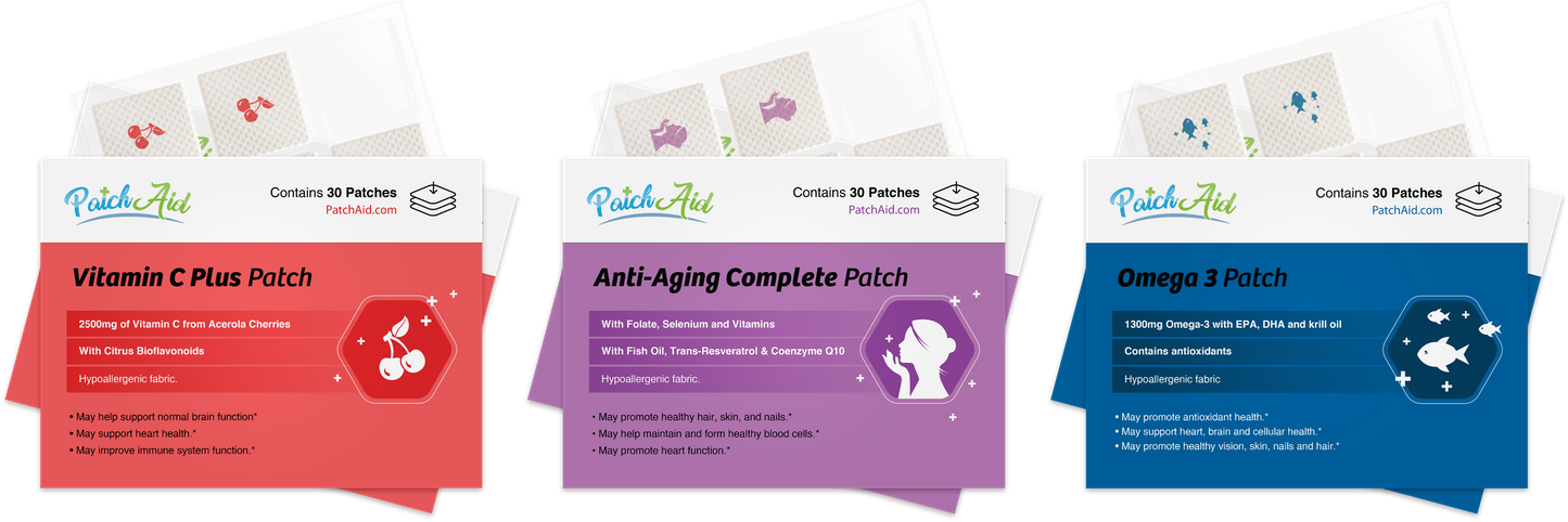 Antioxidant Vitamin Patch Pack